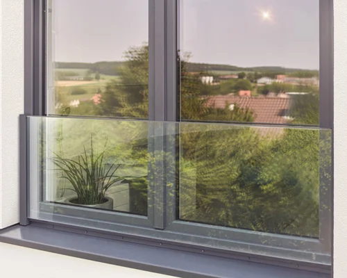 Kunsstofffenster in der Küche